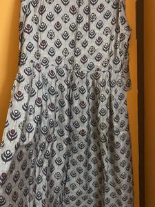 Grey Smart Aline Gown