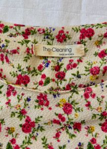 Beautiful Floral Korean Dress