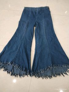 Denim Palazzo Pants For Women &amp; Girls