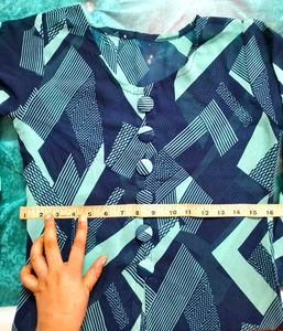 New Straight Fit Georgette Kurti