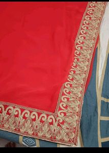 Beautiful Heavy Like New Saree With Blouse 🤩