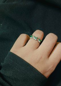 Green Stone Ring