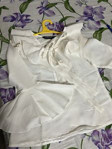 Cream Colour Bell Sleeves, Top