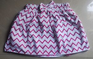 Girls Pink &amp; White Skirt