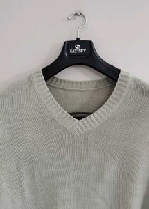 V-Neck Knit Sweater