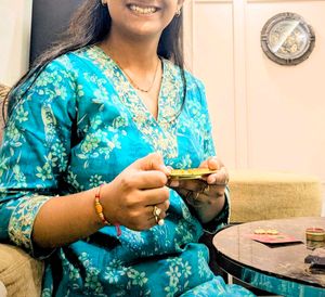 Floral Print Kurta embroided pakistani look pant