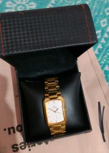 Titan Gold Watch with Box15
