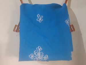 Kurta Materials Blue And White💙🤍