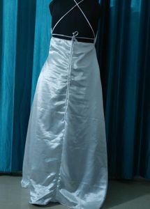 White Sexy Long GOWN( 28,30,32,34,36,38,40)