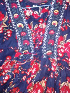 Peplum Kurti Top