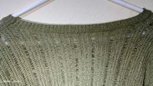 Olive Green Knit Sweater