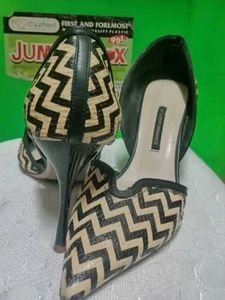Chevron Kitten Heels ₹1500