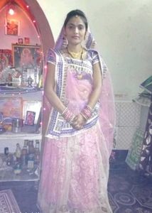Pink Floral Saree with Embellished Border