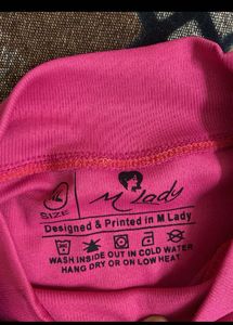 Pink Long Sleeve Top