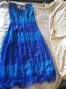 Sale!!Blue Long Kurti