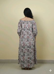 Patterned Maxi Dress