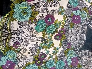 Floral Print Scarf