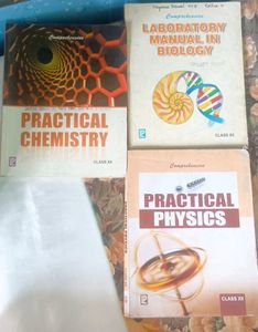 CLASS 12 PCB PRACTICAL BOOKs
