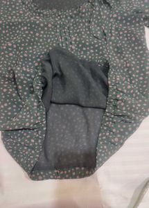 Spotted Print Top