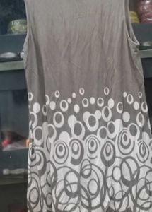 Brown Sleeveless Tank Top