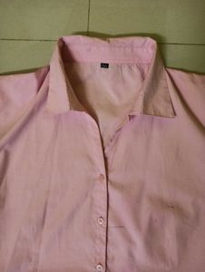Pink Formal shirt For womens
