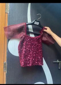 Lehnga Crop Top Skirt Duptta