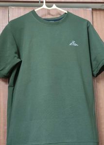 NewZara Man Olive Green T.Shirt