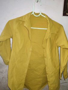 Yellow Long Sleeve Blouse