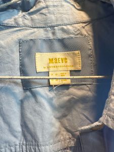 Anthropologie Maeve Asymmetrical Sleeveless Shirt