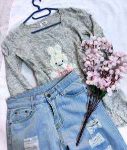 🎁Buy1 Get1 Free Cute Bunny Sweater