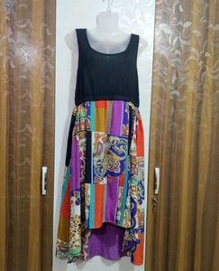 Colorful Patchwork Dress