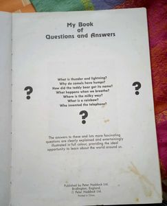 My Book Of Questions And Answers