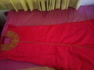 Aline Kurta Dark Pink Colour