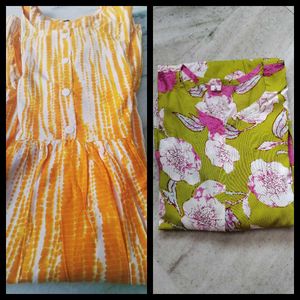 💚🌺2 Kurtis Combo