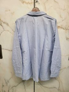 Cutwork  Light Blue Shirt
