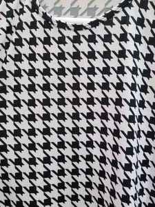 (On Sale)Houndstooth Trendy Top