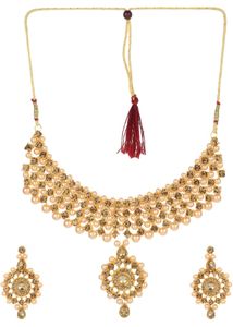 Alloy Gold Plated Jewel 💎 Set