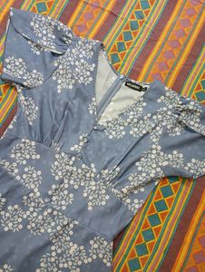 Sassafras Blue And White Dress