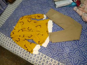 Combo Of Top And Pants Set