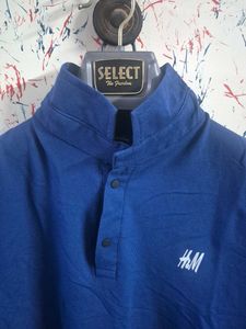 Blue H&amp;M Polo T-Shirt