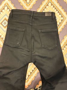 Black Straight Leg Jeans
