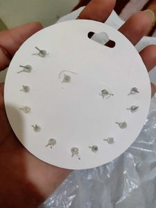 7 Pair Of Studs Earings