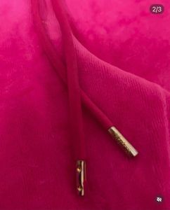 Juicy Couture Pink Velour Track Pants