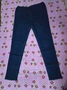 Dark Blue Denim Jeans