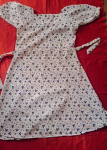 Floral Print Mini Dress