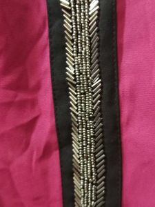 Pink Embellished Sleeveless Top