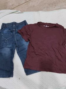 Less Used Combo Tshirt And Pant