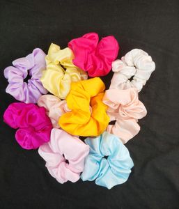 Combo Of 10 Scrunchies For Women