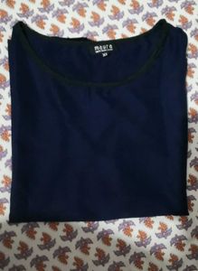 Mayra Blue Printed Top
