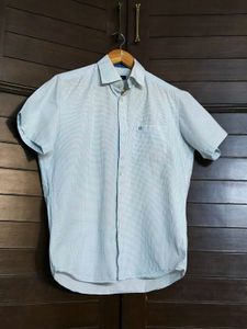 Louis Quatorze Men Checks Haf Sleeve Shirt